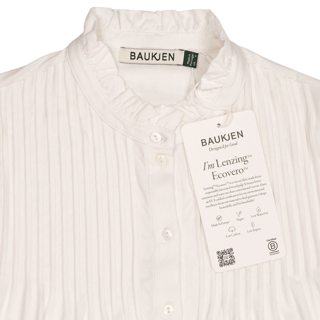 Baukjen White Imken Long Sleeve Blouse