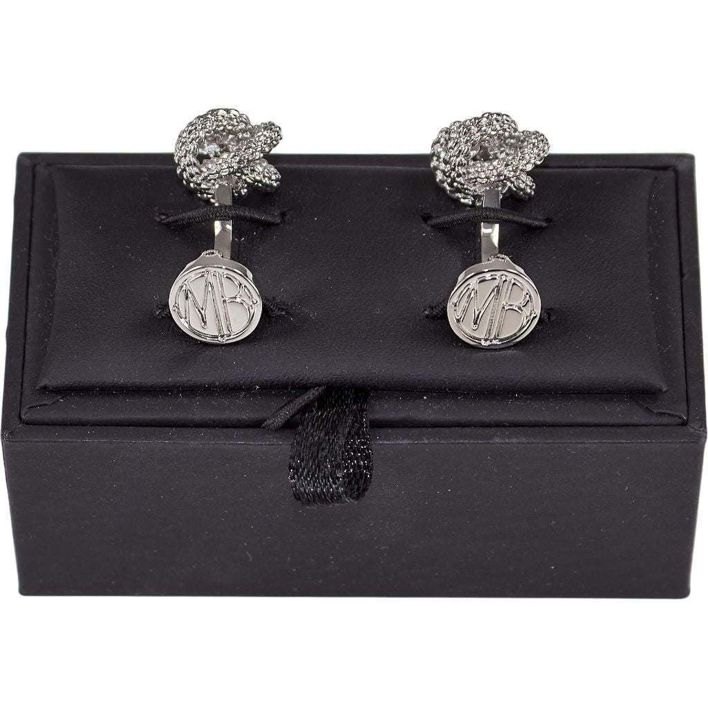 MB Silver Cufflinks