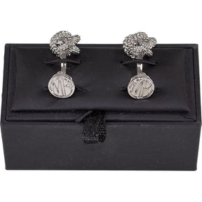 MB Silver Cufflinks