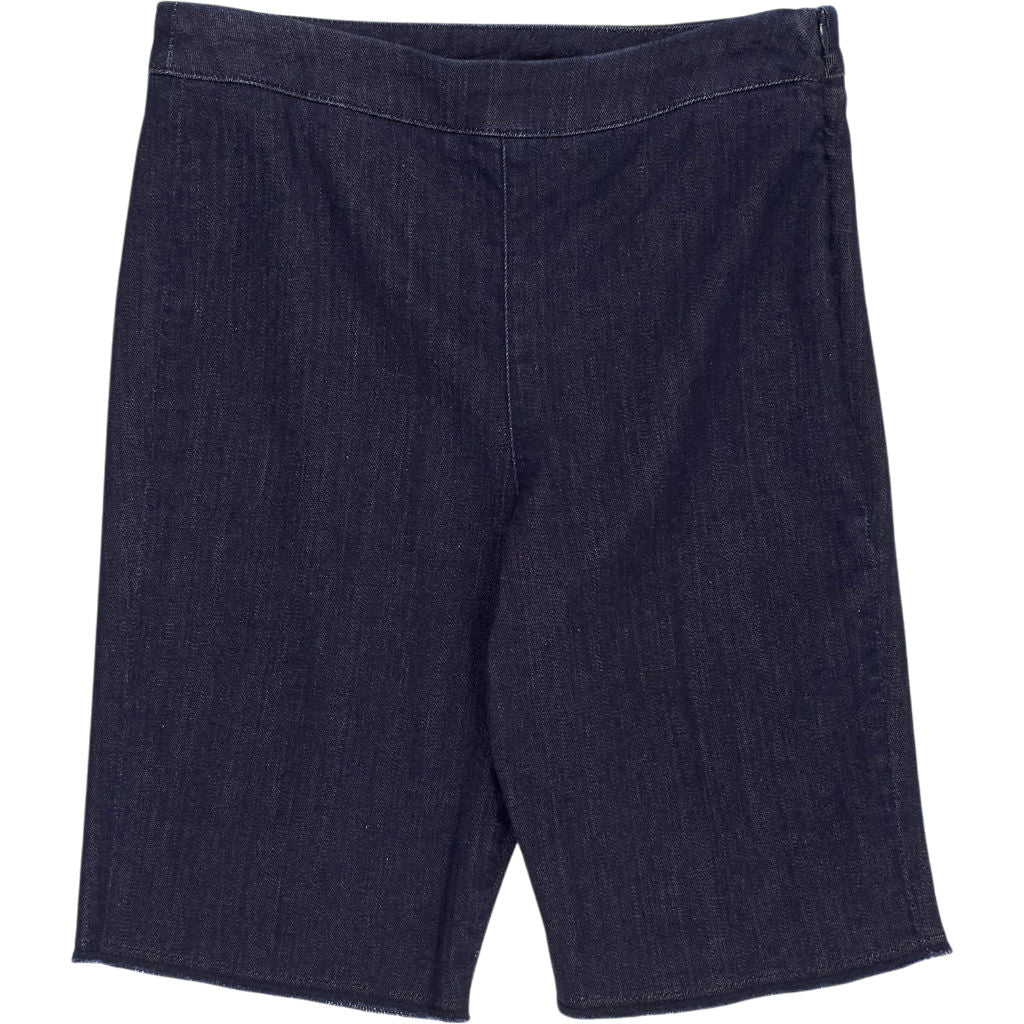 NRBY Blue Denim Stretch Shorts