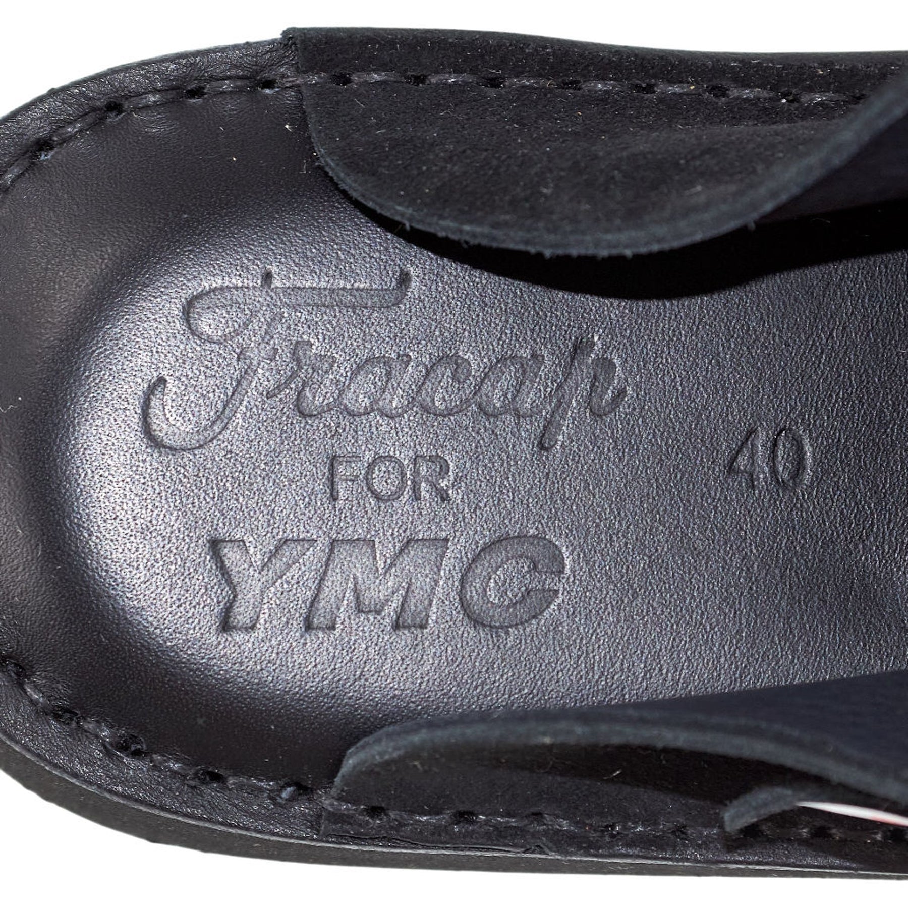 Fracap Black Suede Sandals