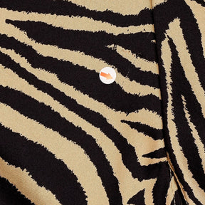 Anine Bing Beige Zebra Print Skirt