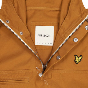 Lyle & Scott Rust Orange Hooded Jacket