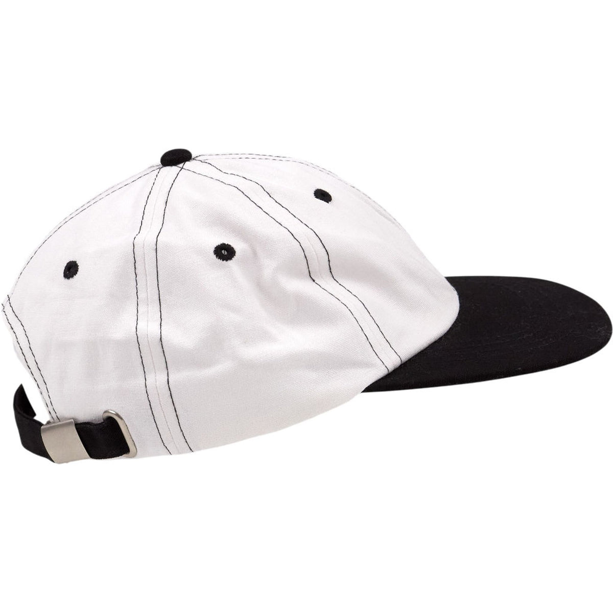 Pull&Bear Black White Cotton Cap