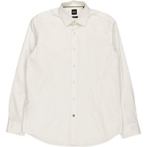 BOSS White Regular Fit Shirt Collar 16