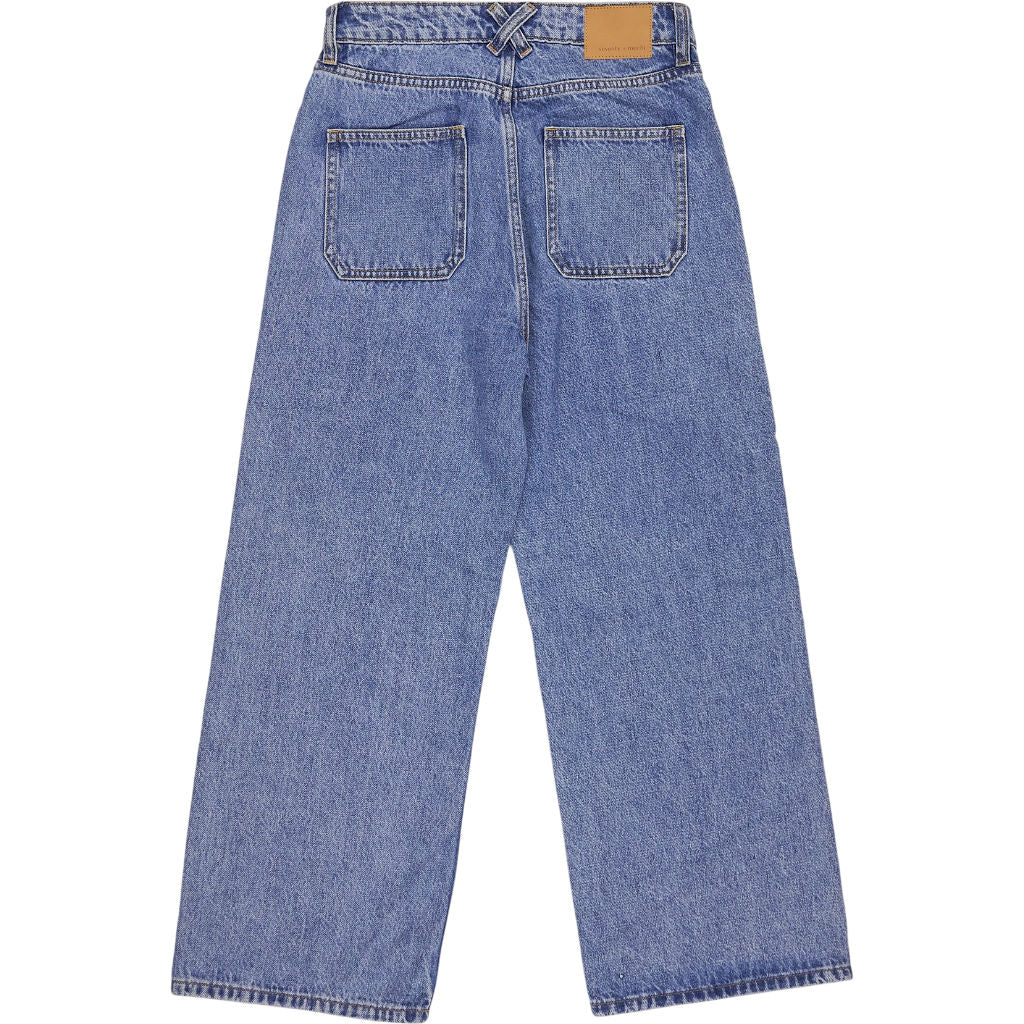 Seventy + Mochi Blue Eden Cropped Jeans