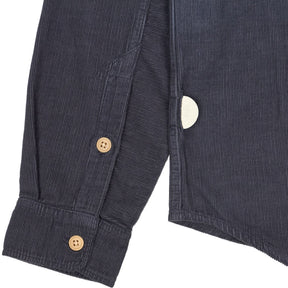 Folk Blue Slate Relaxed Babycord Shirt