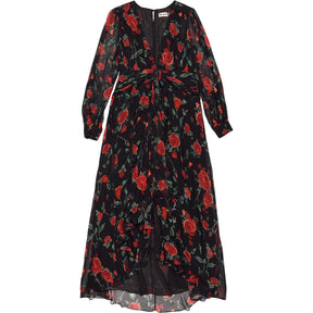 Rixo Black Meera Claudia Rose Dress