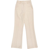 Reiss Cream Wool Blend Trousers