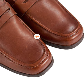 Next Brown Leather Loafers