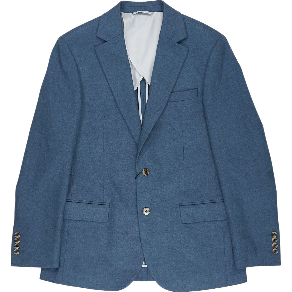 Moss Blue Tailored Fit Jacket