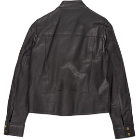 ME+EM Dark Khaki Biker Jacket