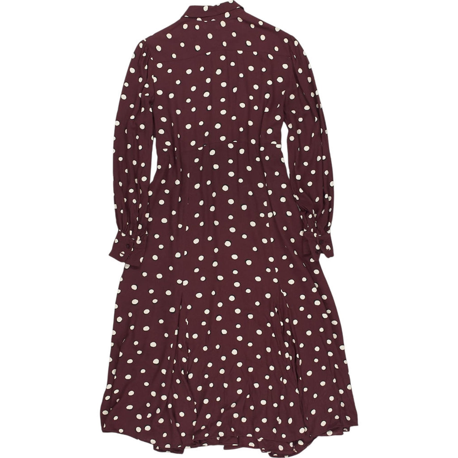 Isabella Oliver Red Polka Dot Midi Dress