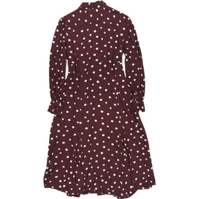 Isabella Oliver Red Polka Dot Midi Dress