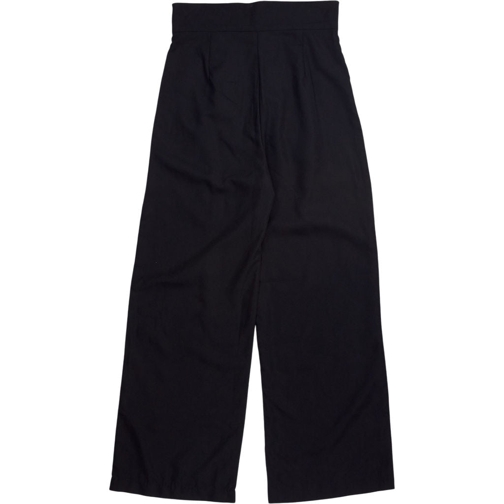 Fidos Black Wide Leg Trousers
