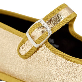 Drogheria Crivellini Gold Ness Mary Jane Shoes
