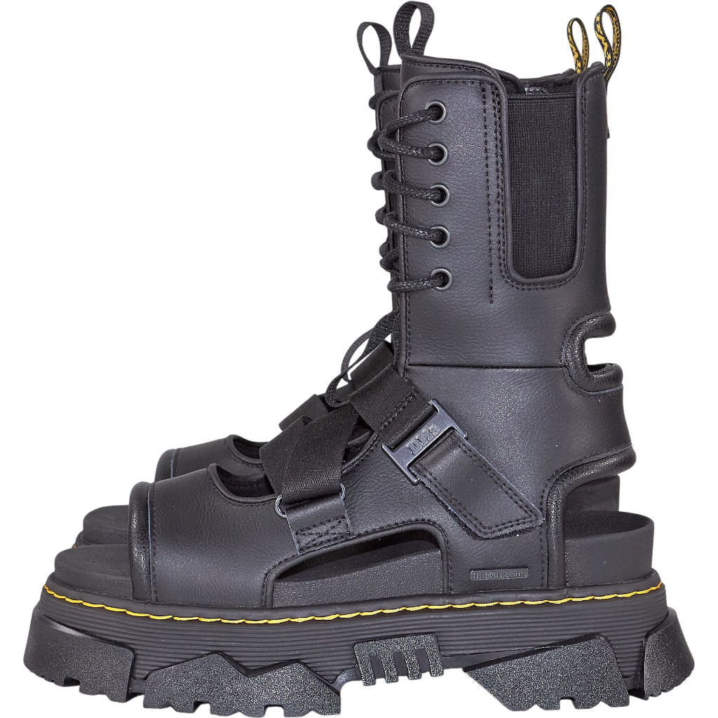 Dr Martens Black Mattison Gladiator Boots