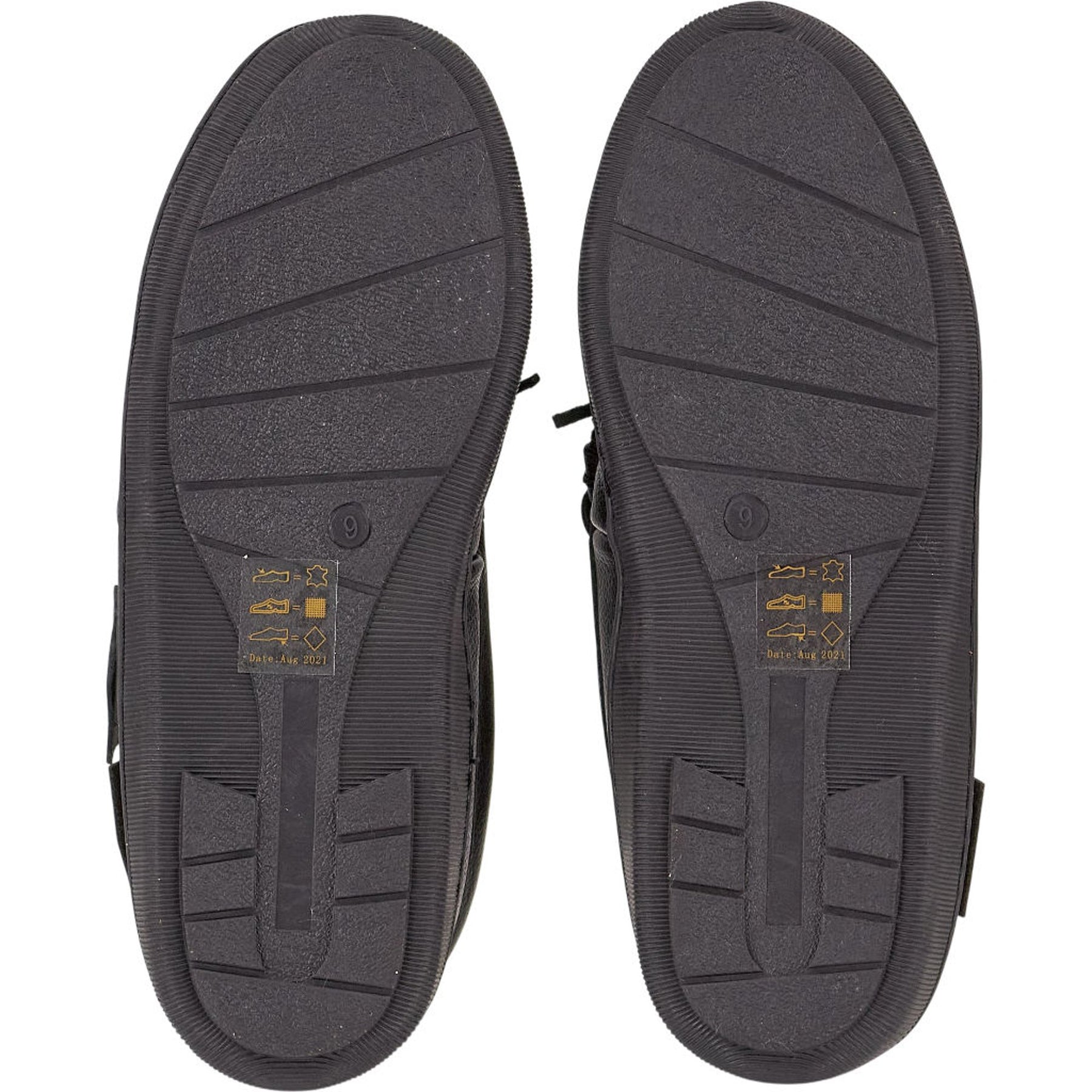 Hush Puppies Black Ace Leather Slippers