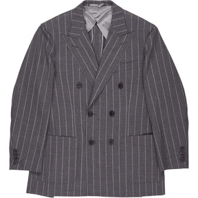 Thom Sweeney Grey Pinstripe Blazer