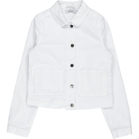 NRBY White Cotton Jacket