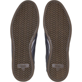 Pull & Bear Metallic Leather Trainers