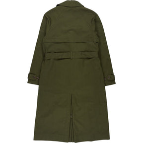 Baukjen Olive Organic Cotton Trench Coat