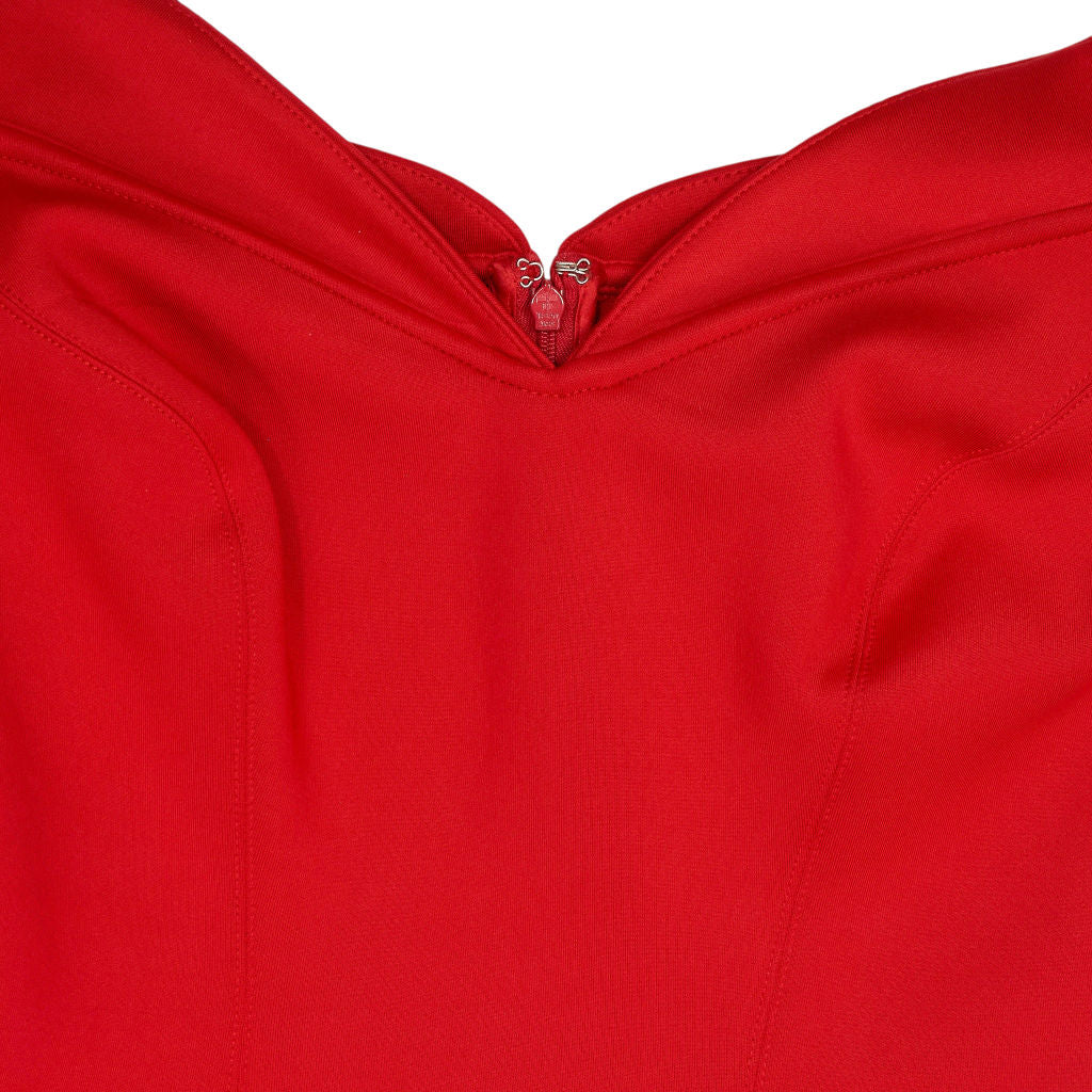 Guess Red Off-Shoulder Skater Dress