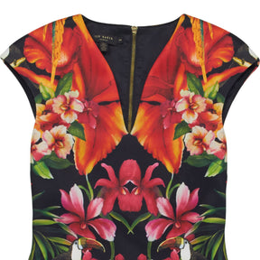 Ted Baker Floral Bodycon Dress