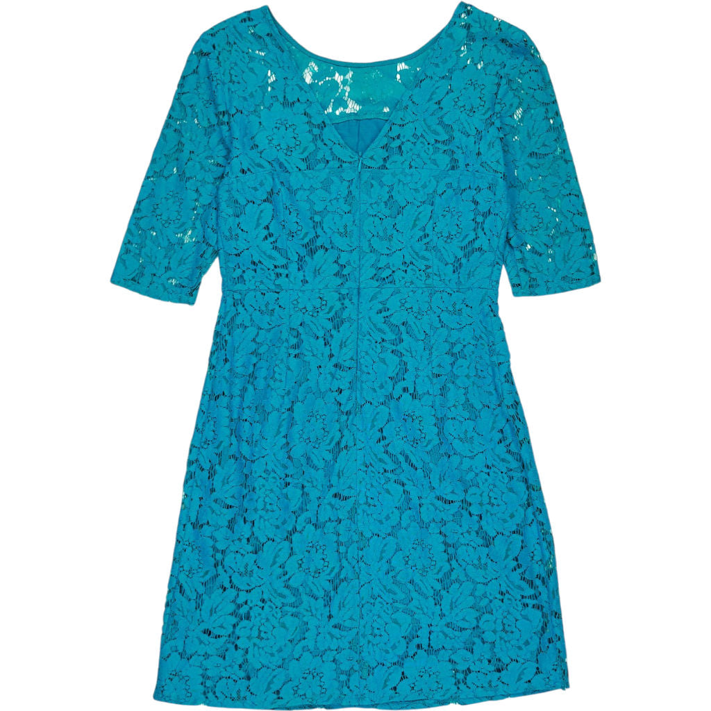 Poem Turquoise Lace Dress