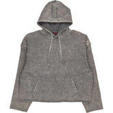 Pull & Bear Lueder Grey Acid Wash Hoodie