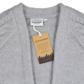 Passenger Grey Marl Knit Cardigan