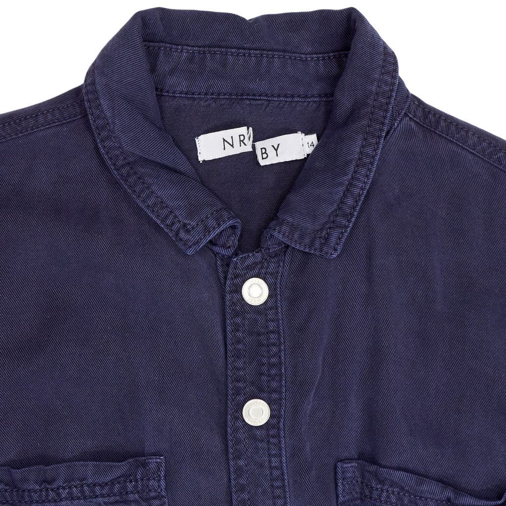 NRBY Navy Tencel Jumpsuit