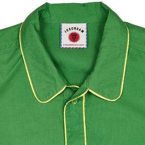 Icecream Green Bowling Shirt