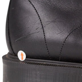 YMC Black Leather Hiking Boots
