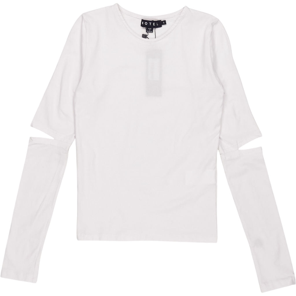 Motel White Bosie Top