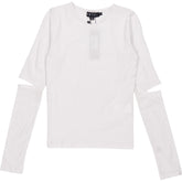 Motel White Bosie Top