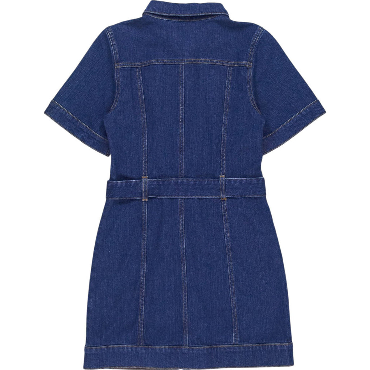 WYSE Blue Denim Shirt Dress