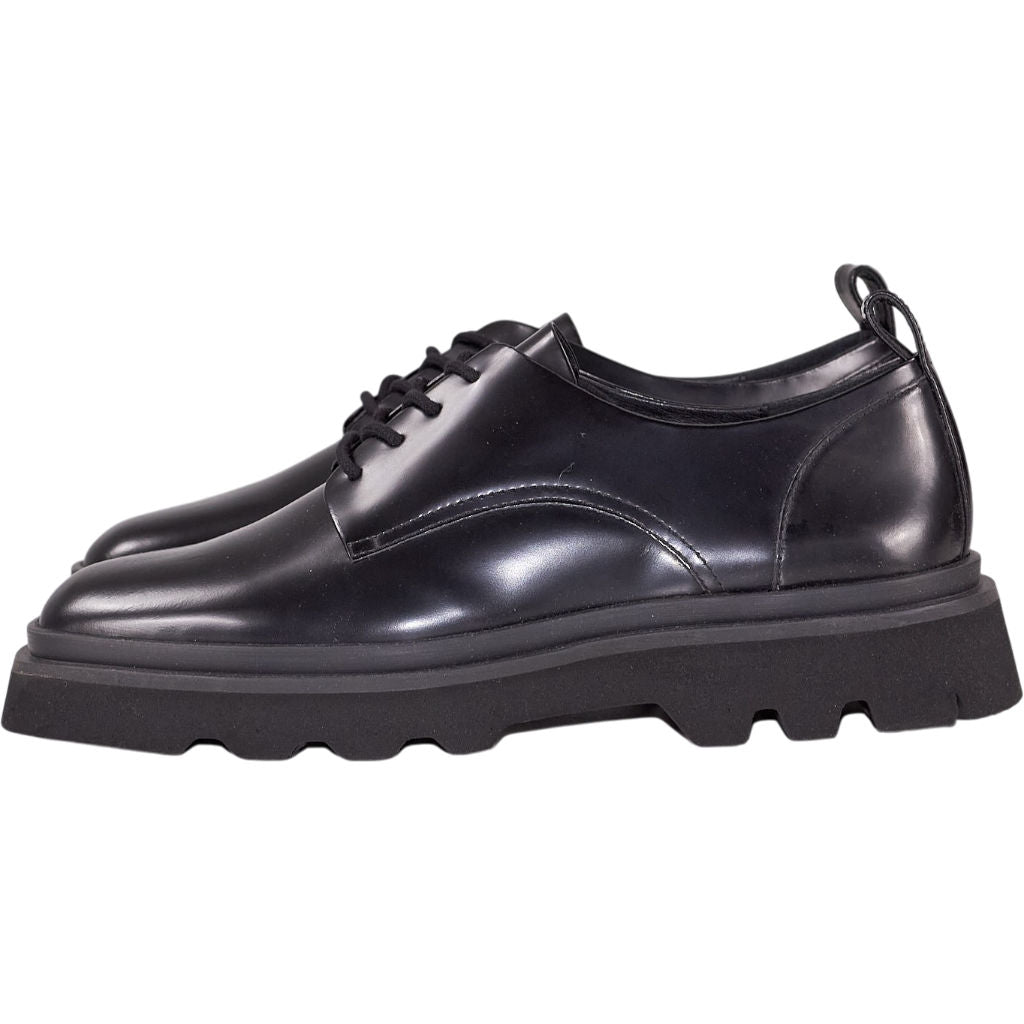 Hush Black Laurie Lace-Up Shoes