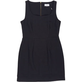 Closet London Black Square Neck Dress