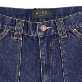 Wyse Blue Denim Shorts