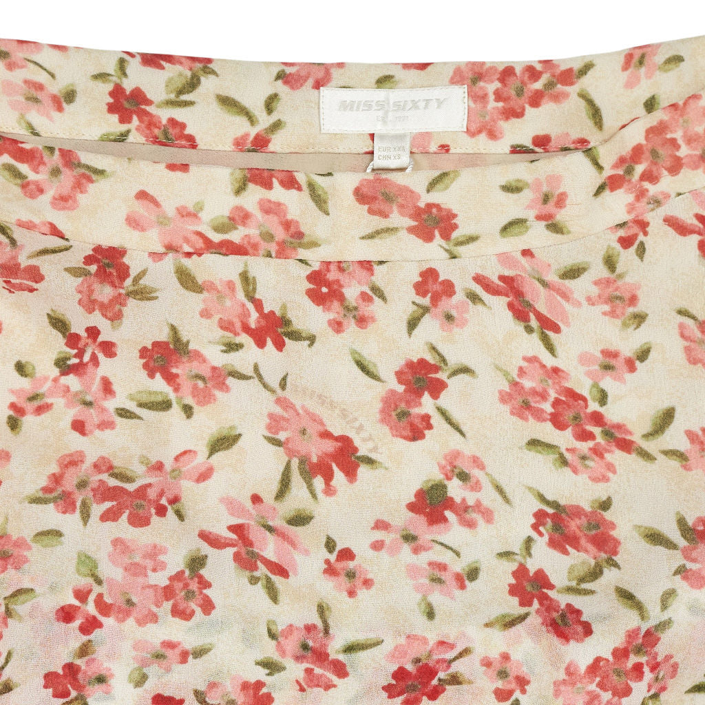 Miss Sixty Floral Ruffle Skirt
