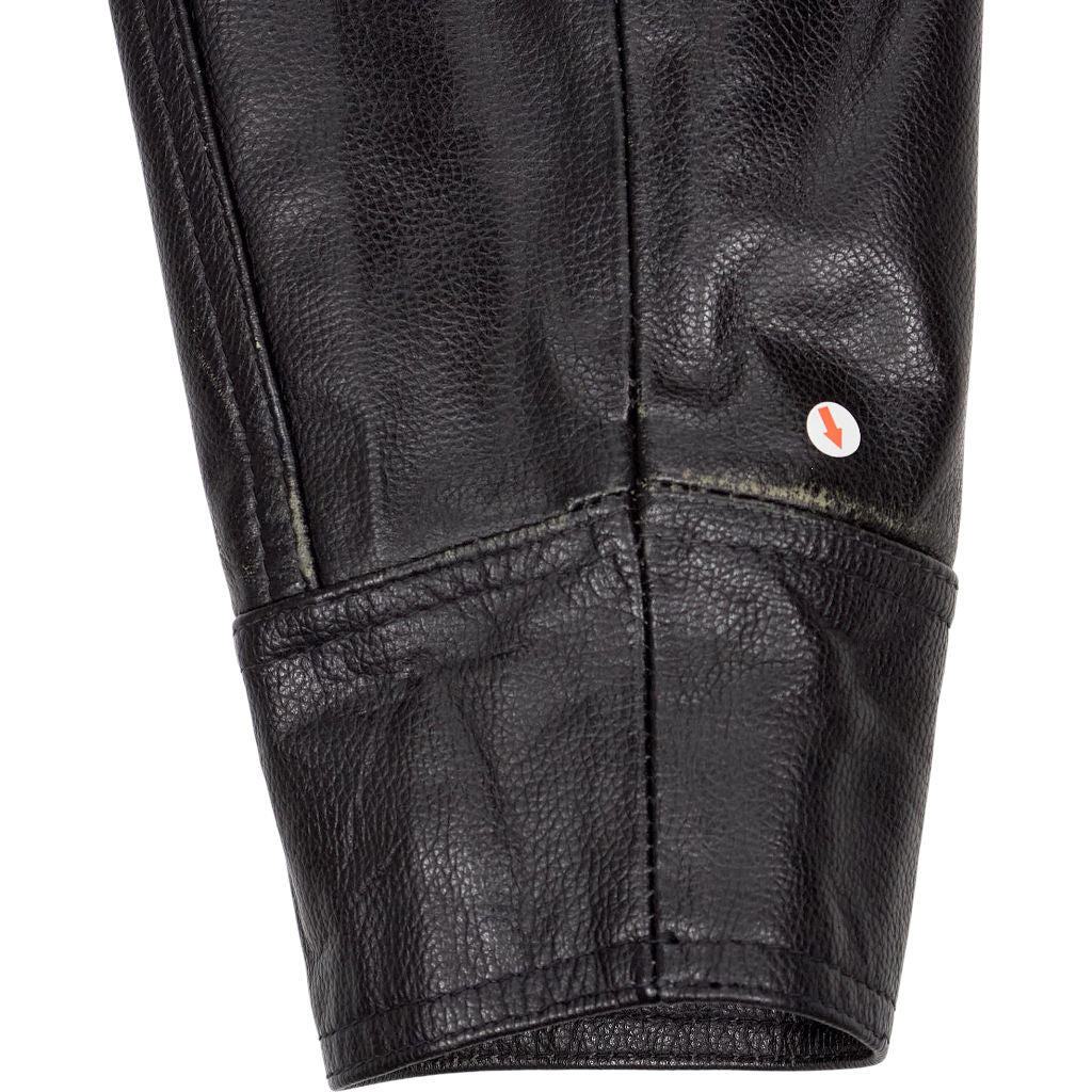 Vintage Savatini Black Leather Jacket