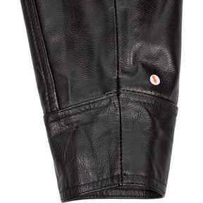 Vintage Savatini Black Leather Jacket