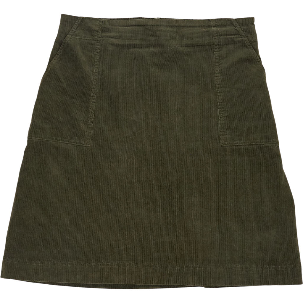 Seasalt Cornwall Olive Corduroy Skirt
