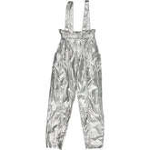 Isabel Marant Silver Metallic Trousers