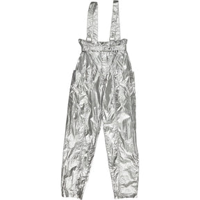 Isabel Marant Silver Metallic Trousers