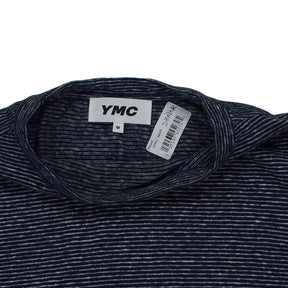 YMC Navy Striped T-Shirt