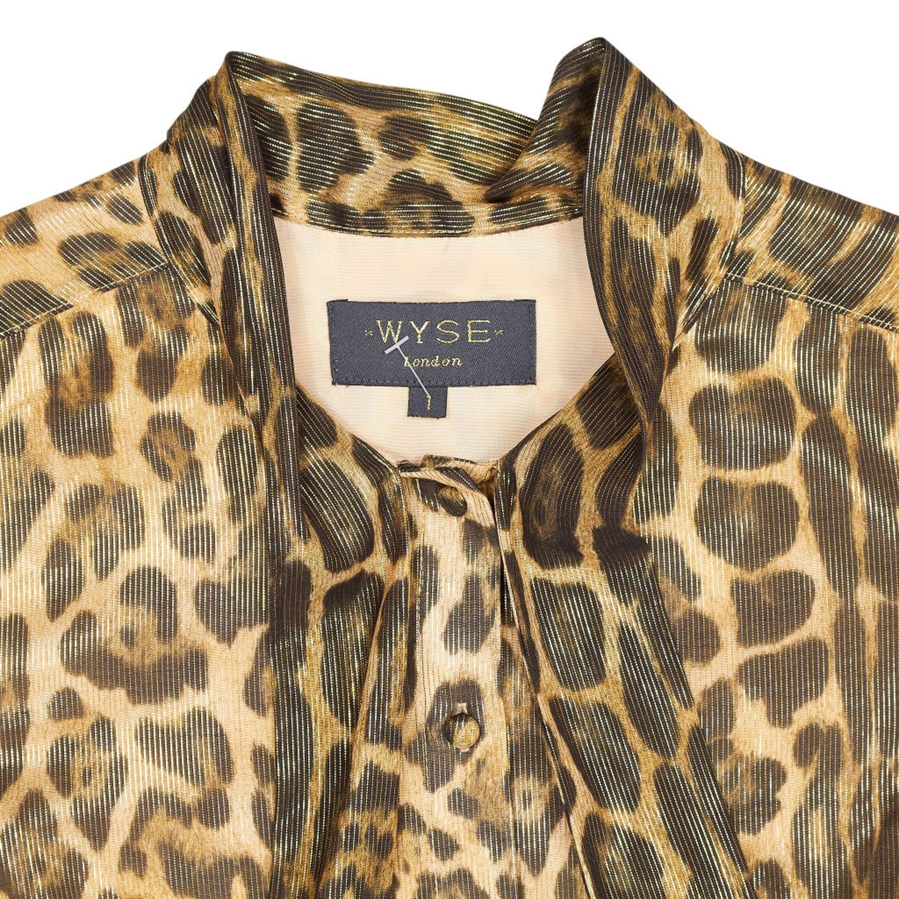 WYSE  London Leopard Print Dress