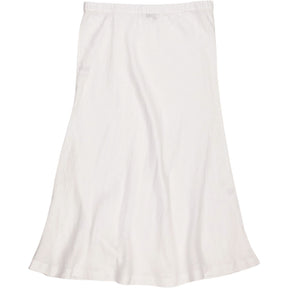 NRBY White Linen Skirt