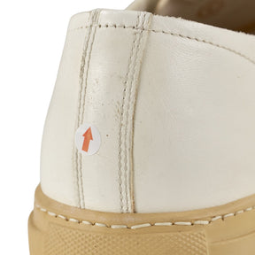 Buttero White Vinci Leather Trainers